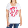 money over emotion Ladies Curvy T-Shirt