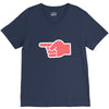 look late V-Neck Tee