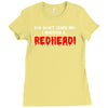 you dont scare me i married Ladies Fitted T-Shirt