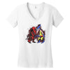 mutant v mutant Women's V-Neck T-Shirt