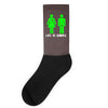 life is simple funny Socks