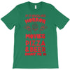 horror movies, pizza and beer T-Shirt