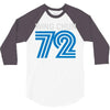 wing chun 72 retro 3/4 Sleeve Shirt