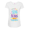 only 90s kids Maternity Scoop Neck T-shirt