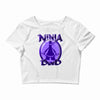 ninja dad Crop Top