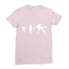 alien arith metic Ladies Fitted T-Shirt