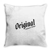 Original Authentic Vintage Throw Pillow