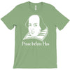 prose before hos  funny william shakespeare joke comedy rude T-Shirt