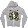 beauty before death Zipper Hoodie