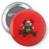 halloween clown Pin-back button