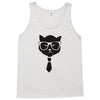 grumpy hipster cat Tank Top