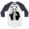 gangster panda 3/4 Sleeve Shirt