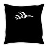 flying seagulls Throw Pillow