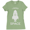 need space Ladies Fitted T-Shirt