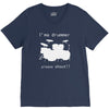 i'm a drummer please shout V-Neck Tee