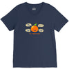 rhyming orange V-Neck Tee