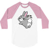 kiss my soft ass 3/4 Sleeve Shirt