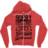 This Guy Is Taken By A Super Sexy September Girlfriend Zipper Hoodie