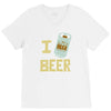 i beer beer V-Neck Tee