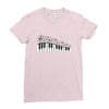 Piano Ladies Fitted T-Shirt