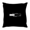 brain loading funny gamer computer geek funny Throw Pillow