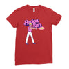 hadou ken Ladies Fitted T-Shirt