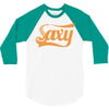 saxophone saxy 3/4 Sleeve Shirt
