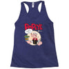 popeye, ideal gift or birthday present fuuny Racerback Tank
