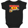 gildan fireball  ideal gift, birthday present Baby Bodysuit