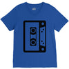 retro cassette V-Neck Tee