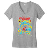asking alexandria eyeball monster Women's V-Neck T-Shirt