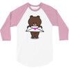 brown 3/4 Sleeve Shirt