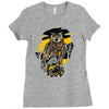 sundown owl Ladies Fitted T-Shirt