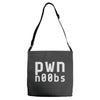 pwn noobs (2) Adjustable Strap Totes