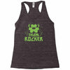 sham rocker shamrock Racerback Tank
