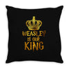 Weasley Is Our King Throw Pillow