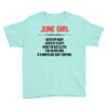 June Girl Hated By Many Youth Tee