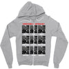 expressions of captain holt Zipper Hoodie