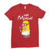 simpsons minion movie parody homer funny Ladies Fitted T-Shirt