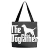 the dogfather labrador retriever white Tote Bags