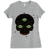 see no evil off Ladies Fitted T-Shirt