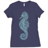 seahorse Ladies Fitted T-Shirt