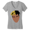 abstract design of xxxtentacion Women's V-Neck T-Shirt