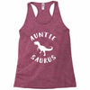 Auntiesaurus Racerback Tank