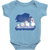 primordial snow Baby Onesie