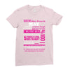 quens are born in may Ladies Fitted T-Shirt