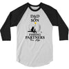 Dad And Son Fishing Partners For Life 3/4 Sleeve Shirt