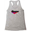 hawkins av club Racerback Tank
