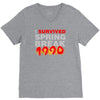 i survived spring break 1990 V-Neck Tee