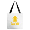 real elf Tote Bags